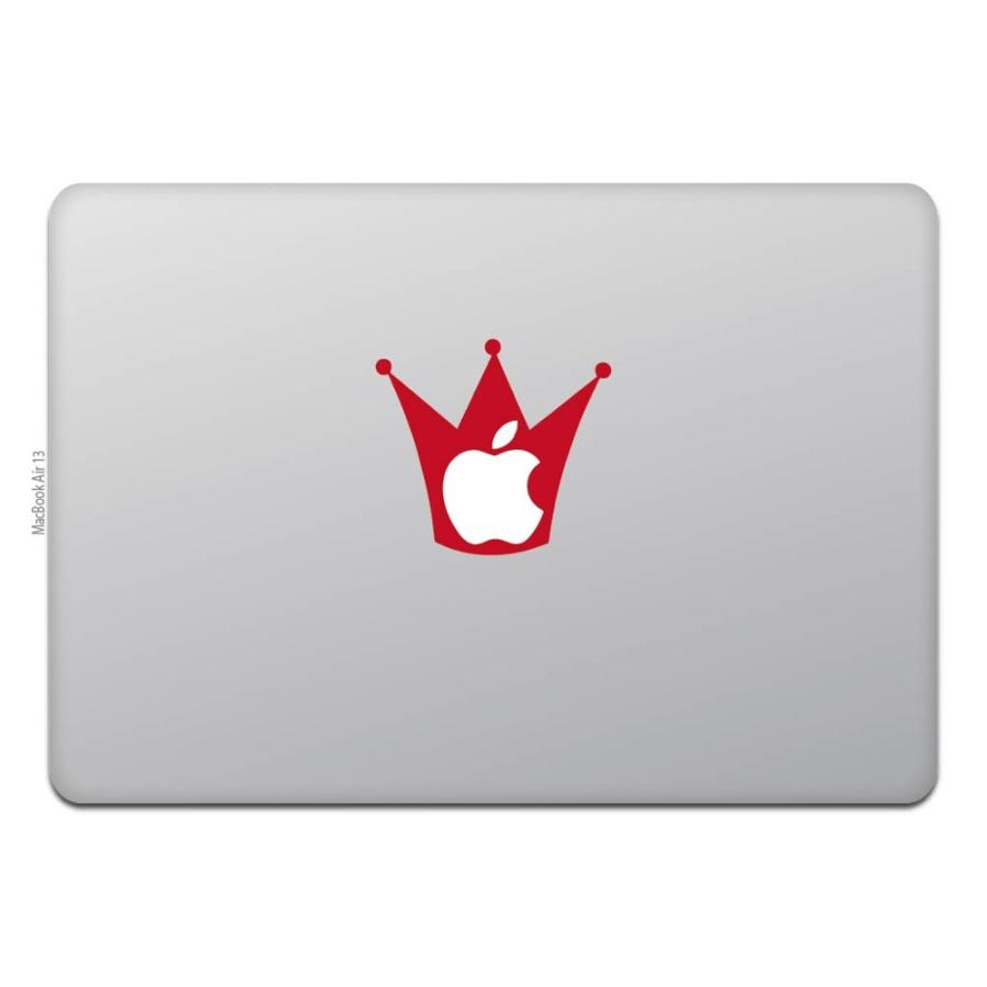 カインドストア MacBook Air / Pro 13インチ マックブック ステッカー シール クラウン 王冠 M669｜uandme｜02