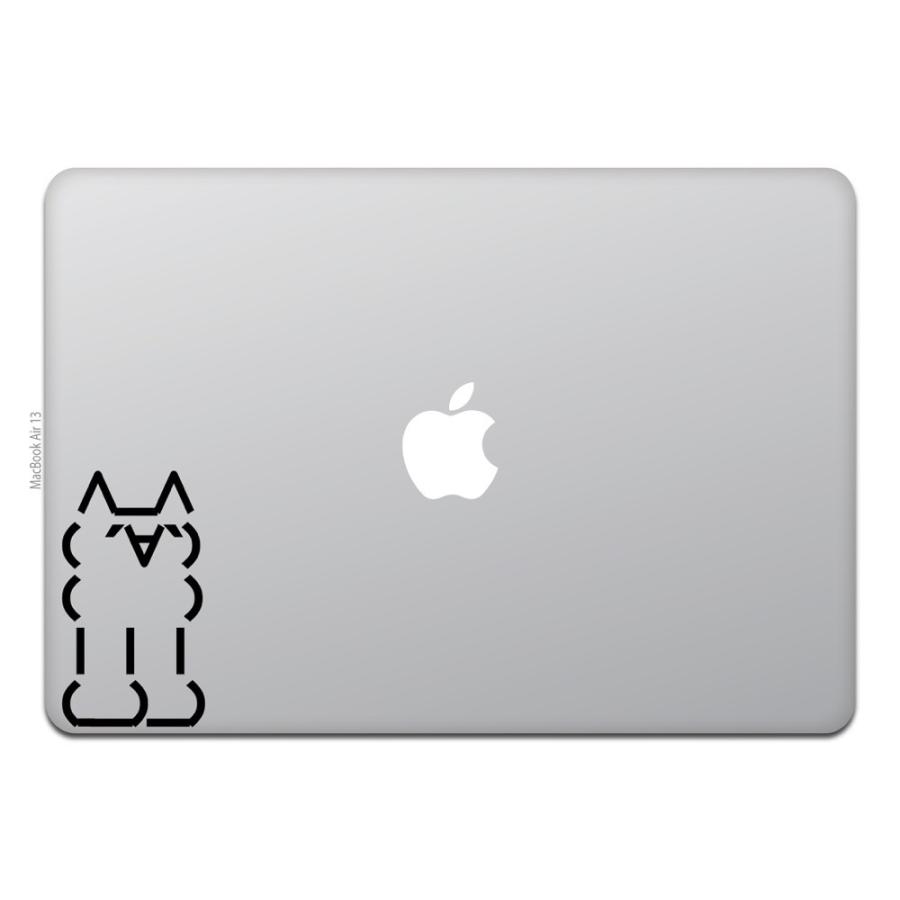 MacBook Air / Pro マックブック ステッカー シール 猫 モナー 2