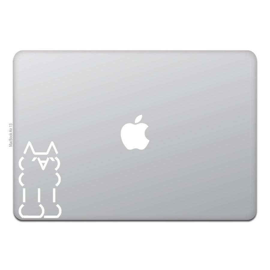 MacBook Air / Pro マックブック ステッカー シール 猫 モナー 2