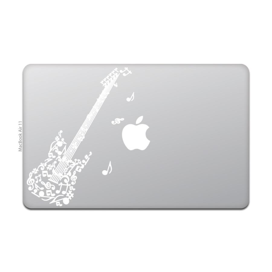 MacBook Pro 充電器付き ステッカー多数 MacBook Air / Pro マックブック ステッカー シール ギター