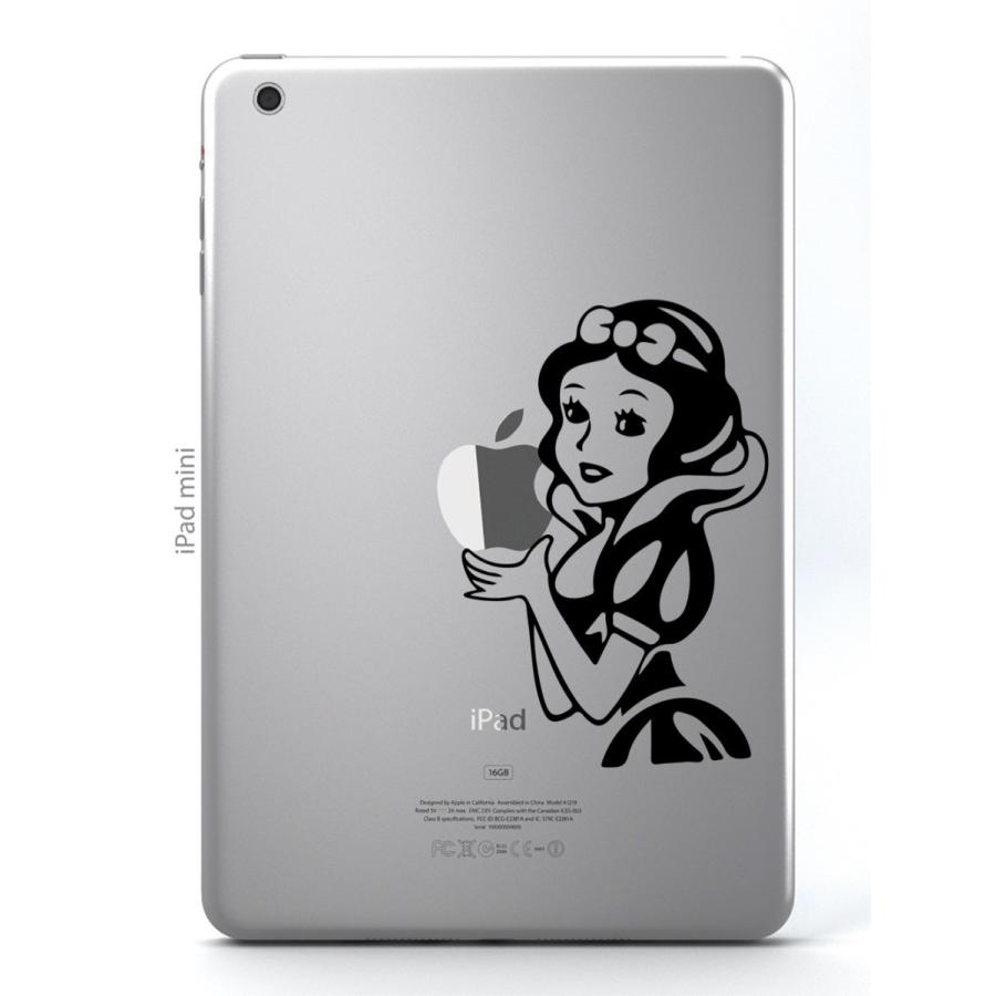 9.7インチ iPad Pro Air 2 アイパッド ステッカー シール 白雪姫