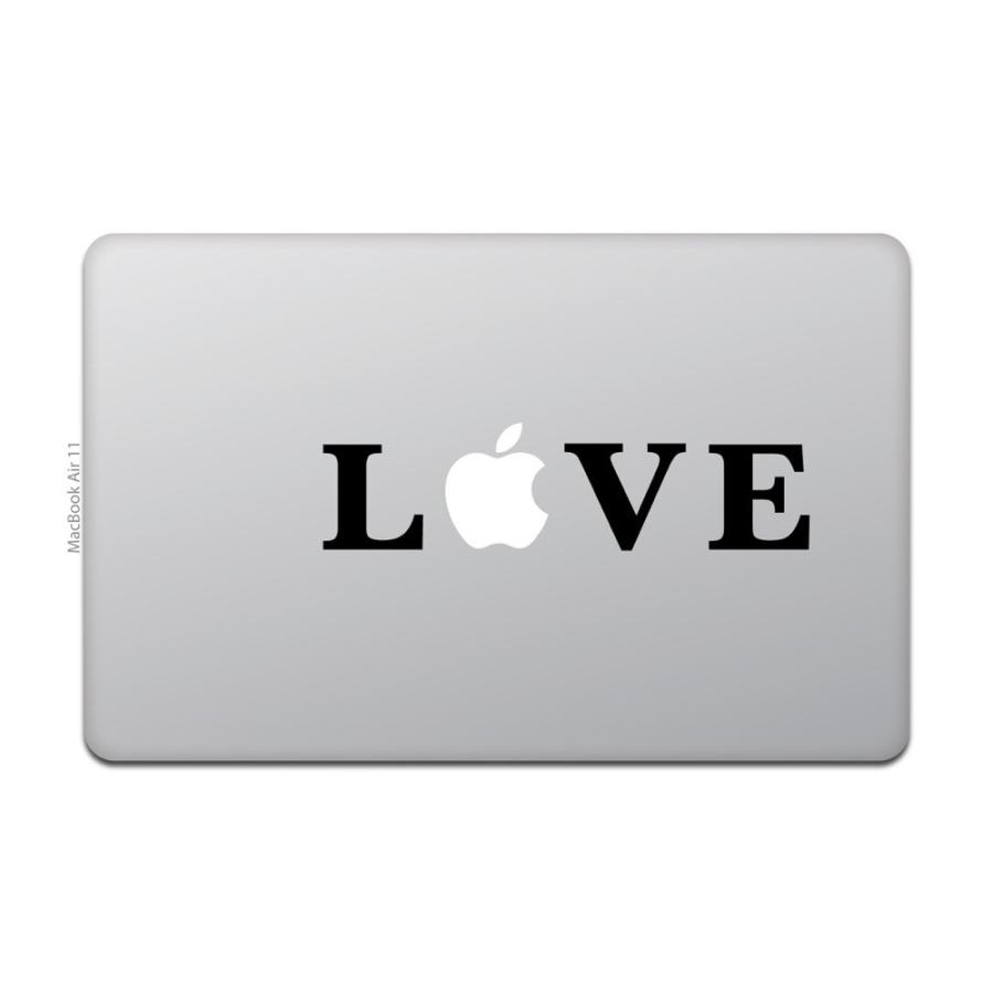 MacBook Air / Pro マックブック ステッカー シール LOVE ラブ