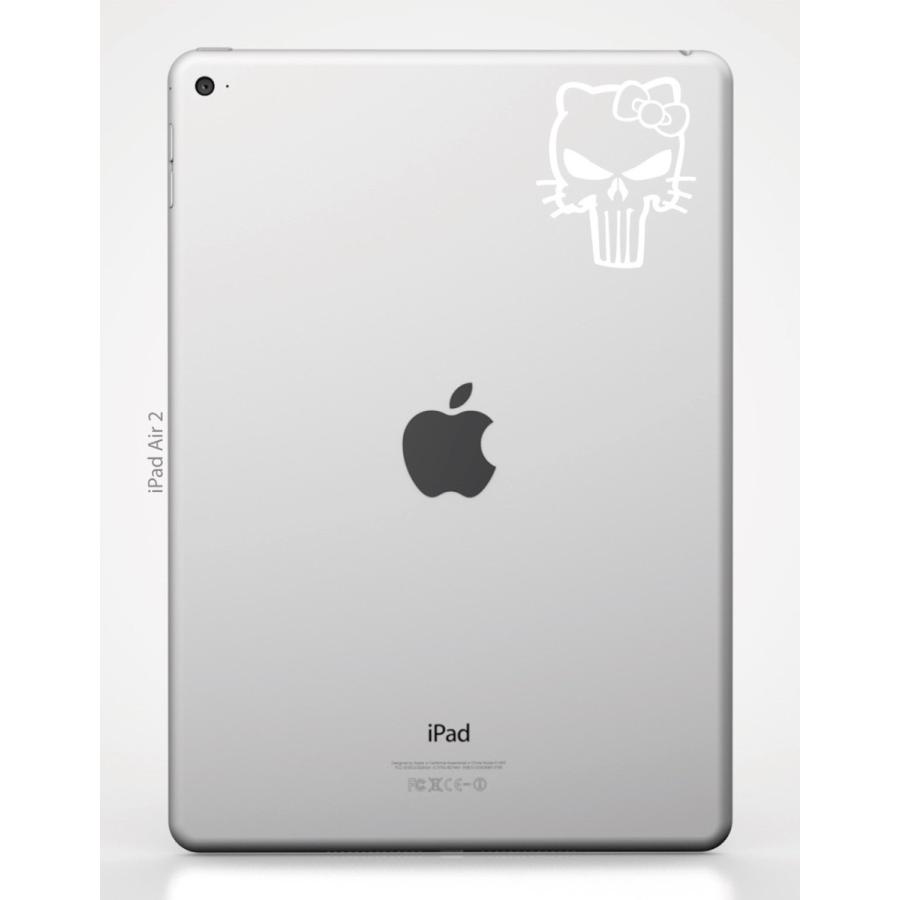 カインドストア 9.7インチ iPad Pro iPad Air 2 アイパッド ステッカー シール ハロー スカル KIT SKULL｜uandme｜03