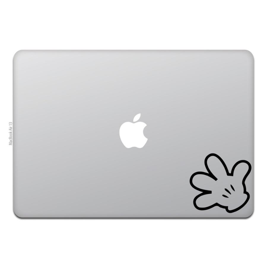 MacBook Air / Pro マックブック ステッカー シール ミッキー ハンド