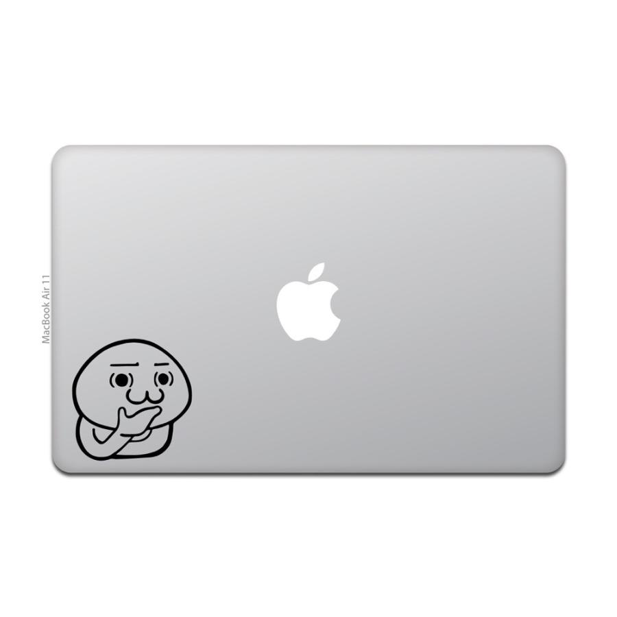 MacBook Air / Pro マックブック ステッカー シール 猫 おにぎり 2