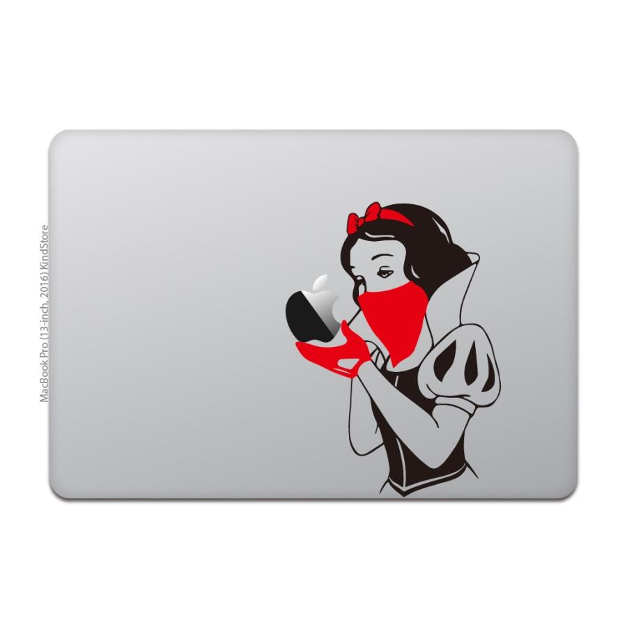 カインドストア Macbook Pro 13 15インチ 16 マックブック ステッカー シール 白雪姫 リベンジ 白雪姫の逆襲 赤 黒 M844 Kindstore 通販 Yahoo ショッピング