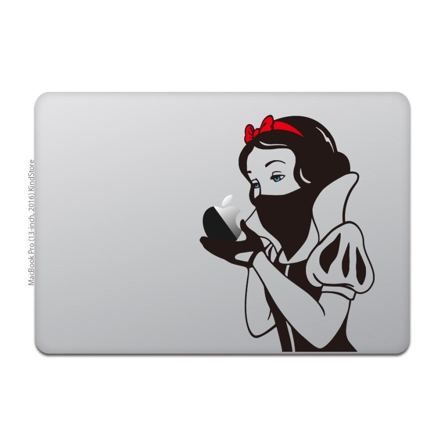 カインドストア Macbook Pro 13 15インチ 16 Air 13インチ 18 マックブック ステッカー シール 青い目と赤いリボンの白雪姫 リベンジ 白雪姫の逆襲 M852 Kindstore 通販 Yahoo ショッピング