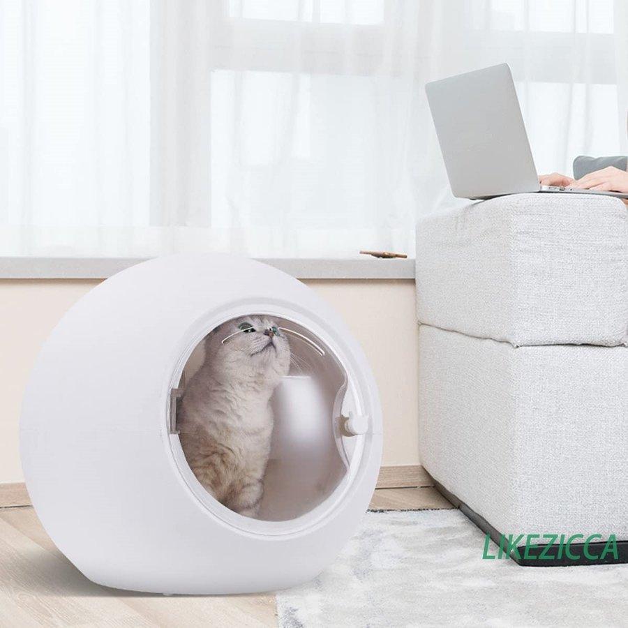 ペット乾燥箱 乾燥ハウス ドライルーム 全自動 静かに乾かせる 犬 猫 完全密閉 お風呂後 小型中型 犬猫兼用 乾燥ケース 速乾 通気 ペットハウス 