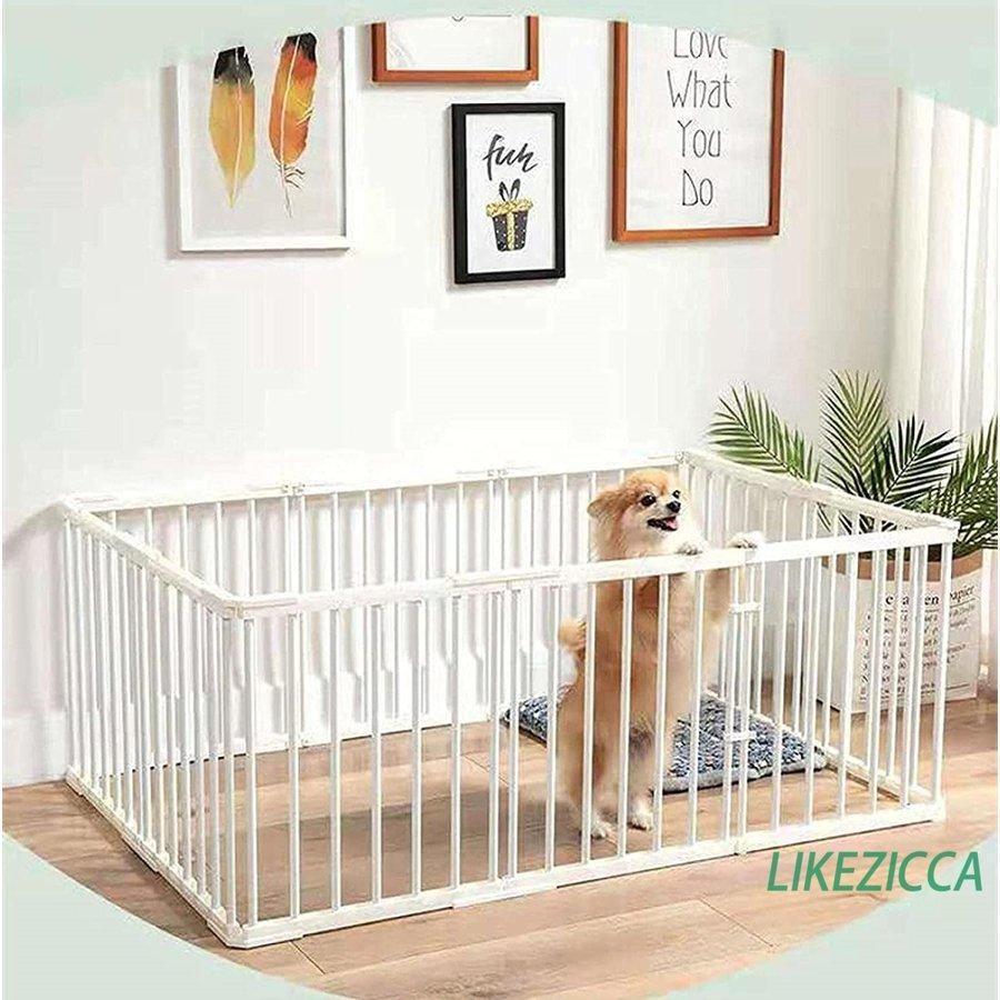 ペットサークル 犬用 犬 ケージ ペット用 取り付け簡単 軽い広い ケージ猫 うさぎ ウサギ 飼育 プレイサー クル バリア ゲート室内 柵 ドッグ ケージ ケージ