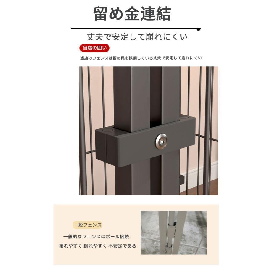 ペット 用 フェンス ドア 付 室内 サークル 広い ケージ ゲート 犬 猫 うさぎ ウサギ 小動物 飼育 プレイサークル バリア ゲート ゲート 加湿器