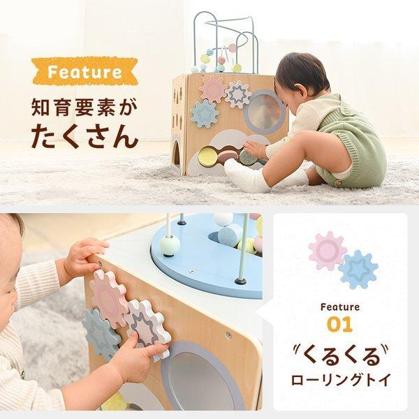 プレイトイボックス プレゼント おもちゃ ギフト 1歳半から かわいい おしゃれ 赤ちゃん ベビー 木製 玩具 積み木 パズル ルーピング s X10 うばうば 通販 Yahoo ショッピング