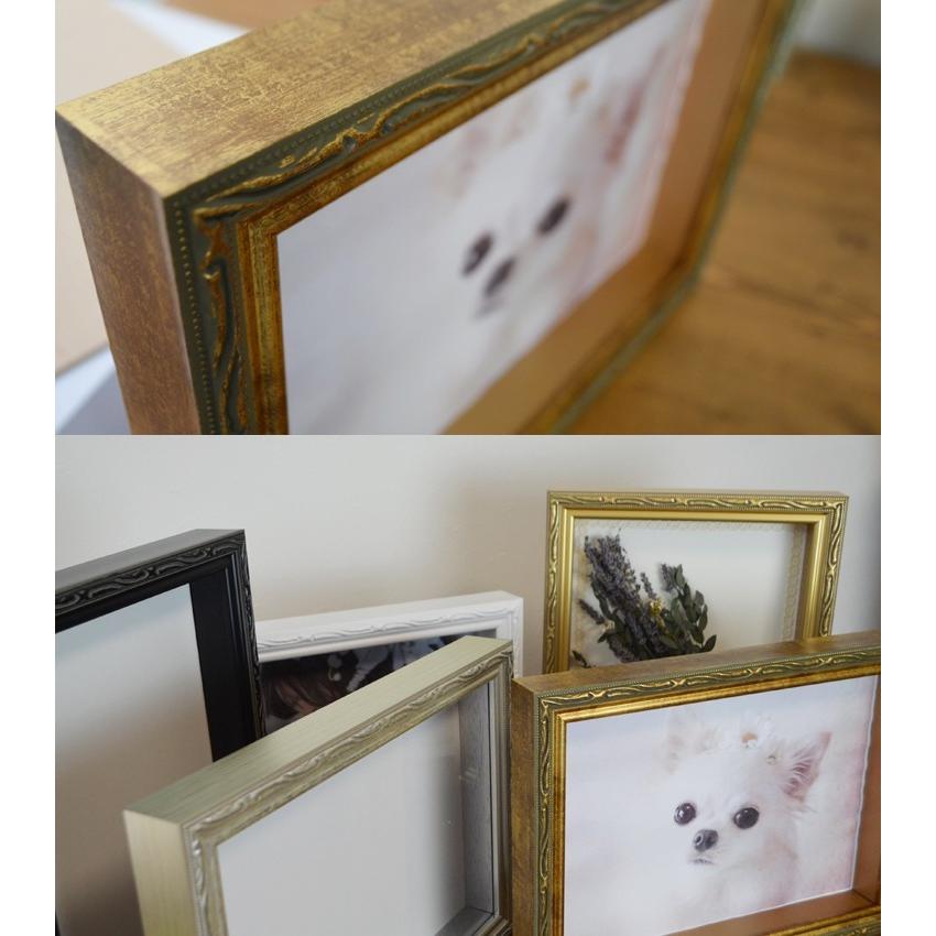 FF ボックスフレーム 立体額 額縁 正方形 20角 200×200mm