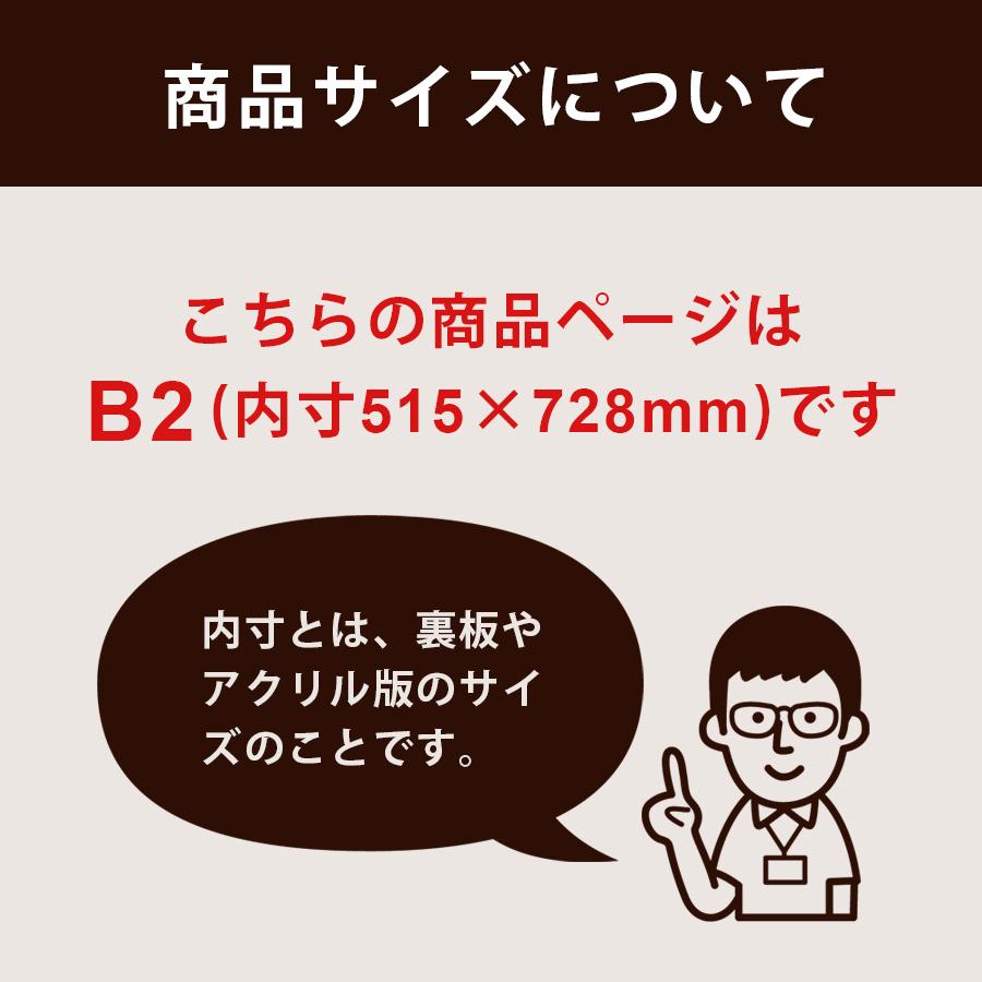 立体額 ボックスフレーム 深さ23ミリ B2サイズ 515×728mm 額縁 立体額 ボックスフレーム 深さ23ミリ B2サイズ 515×728mm 額縁