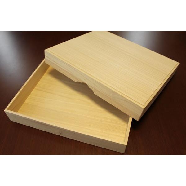 桐箱 半切 大 300×360 小物入れ 収納 桐 木箱 ふた付き 桐の箱 書道