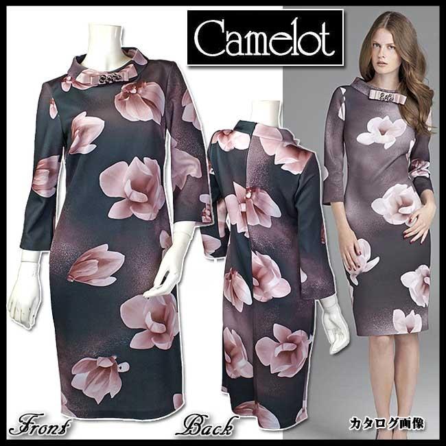 超格安一点 送料無料 今季最終価格 15 16年秋冬 サイズs 当初価格税抜円 ワンピース 木蓮の花 Camelot ギリシャ ワンピース チュニック Www Laucandrique Com