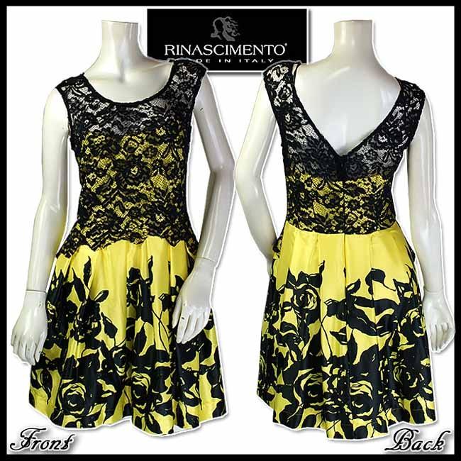 爆安セール ワンピース イタリア Rinascimento リナシメント ローズ柄 切替え サイズsとm 当初税抜 Outlet 全国宅配無料 Skylanceronline Com