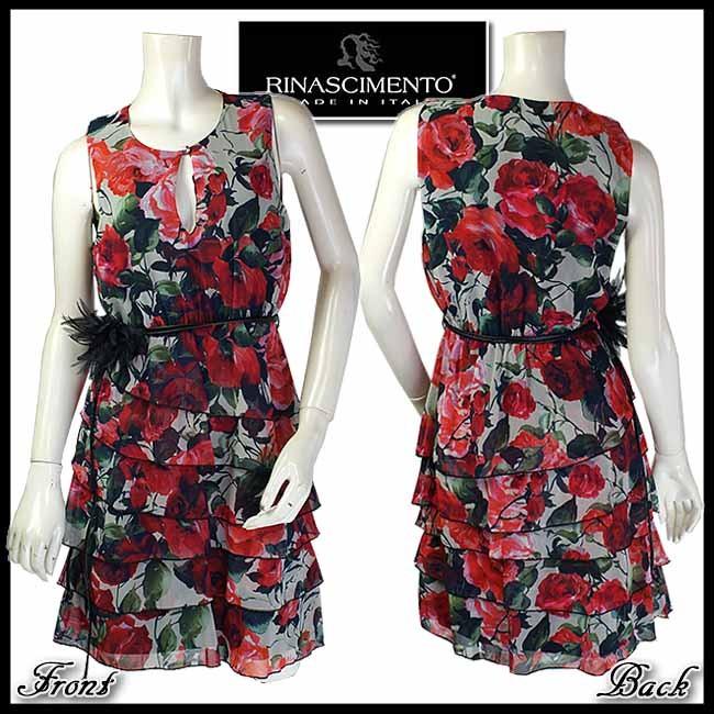 送料無料 ワンピース イタリア Rinascimento リナシメント 裾 段々 切り替え ローズ柄 サイズsとm 当初税抜 2597rinaoprdrs セレクトショップub 通販 Yahoo ショッピング 最安 Www Doctor Plan Com
