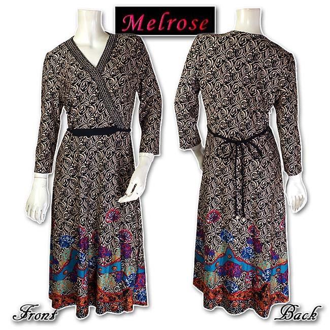 本店は ワンピース フランス Melrose Paris 蕾柄 リーフ柄 サイズm 当初税抜131 コンビニ受取対応商品 Www Doctor Plan Com