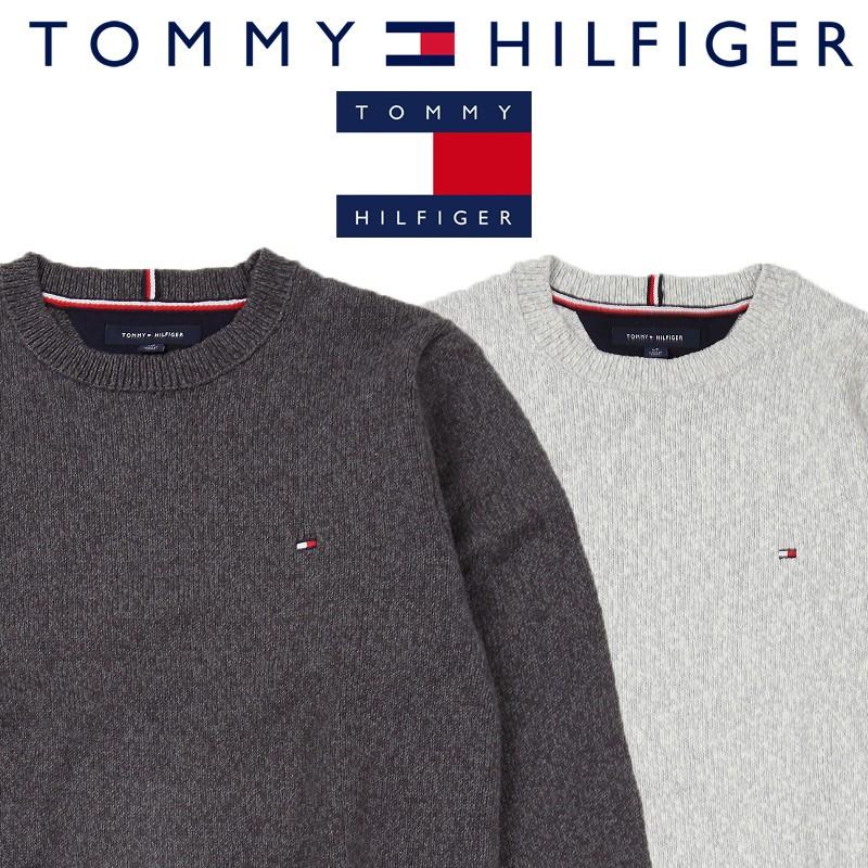 Y プレミアム会員向けセール トミー ヒルフィガー ｔｏｍｍｙ ｈｉｌｆｉｇｅｒ メンズ ニット セーター 厚手 グレー シンプル 定番 02m Ubl 通販 Yahoo ショッピング