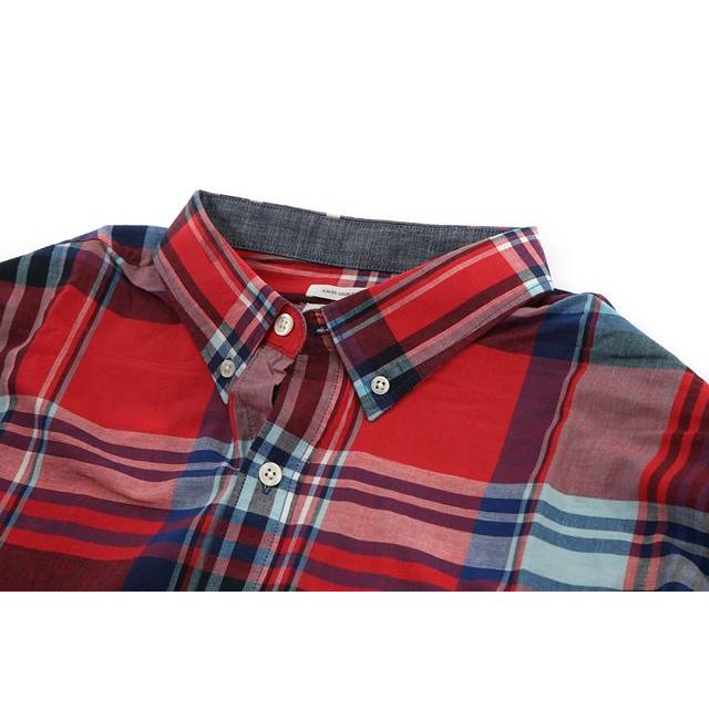 プレミアム会員割あり 送料無料 オールドネイビー Old Navy メンズ スリムフィット プレイド シャツ レッド シアン 04m1192 04 Ubl 通販 Yahoo ショッピング