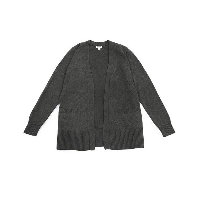 オールドネイビー Old Navy レディース オープンフロント カーディガン グレー ブラック モス 04w9774 03 Ubl 通販 Yahoo ショッピング