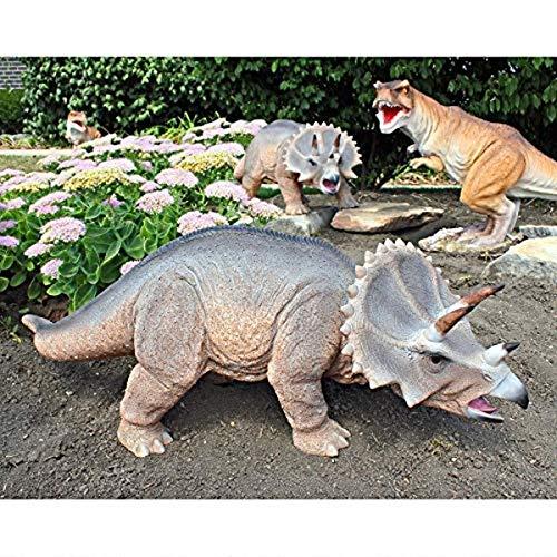 限定価格セール！ Toscano Design Scaled Statue Dinosaur Triceratops Jurassic その他インテリア雑貨、小物