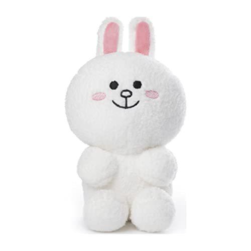数量限定セール  GUND Line Friends Cony Seated Plush Stuffed Animal Rabbit, White, 7" ぬいぐるみ