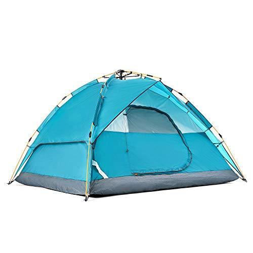 値頃 Houolf キャンピングテント インスタント設定 - 防水軽量ポップアップテント 簡単アップ 速いピッチテン ドーム型テント