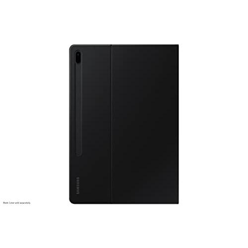 SAMSUNG タブレット キーボードカバー Galaxy Tab S8  S7 FE S7  Lite 保護ケース Lサイズ Sペンホルダー スリム 頑丈 超軽量 US版 ブラック