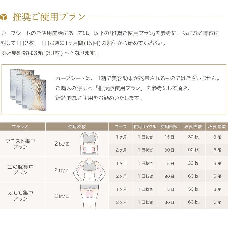 ラスト☆5箱セット☆新品貼るだけダイエット ユニッシュ カーブ