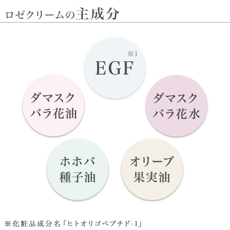 EGF スキンケアクリーム 保湿 敏感肌 乾燥 レディース メンズ / バイオロゼクリーム 33g |  | 02