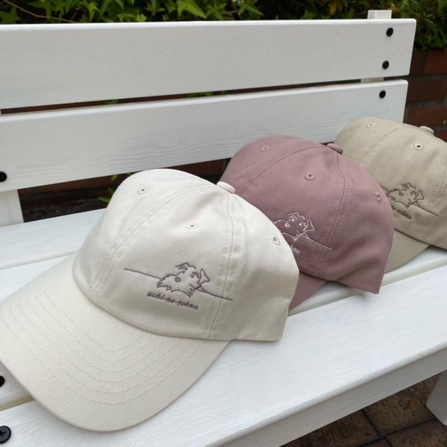 シュナウザー雑貨　キャップ　ワンポイント刺繍　あご乗せ刺繍 　帽子　おしゃれ　日除け　男女兼用　犬雑貨　お礼  プレゼント　お散歩　旅行　イベント |  | 08