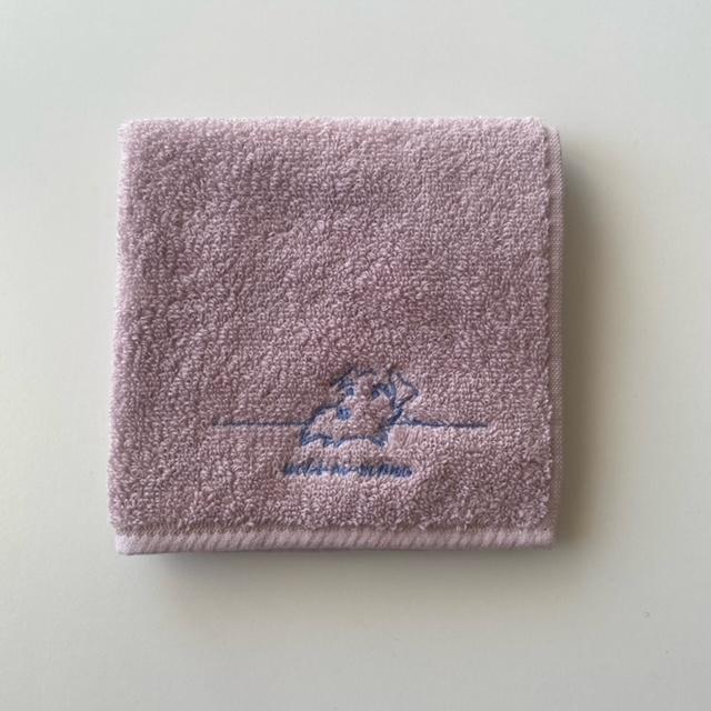 シュナウザー雑貨　カラータオル　ハンカチ　あごのせ刺繍　犬雑貨　今治タオル　ギフト　お誕生日　プレゼント　推しカラー　入学　卒業　転勤　母の日 |  | 03