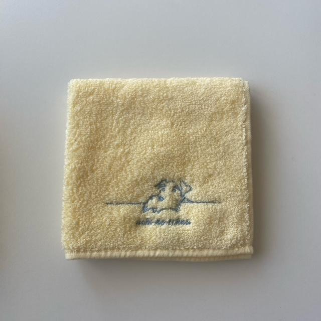 シュナウザー雑貨　カラータオル　ハンカチ　あごのせ刺繍　犬雑貨　今治タオル　ギフト　お誕生日　プレゼント　推しカラー　入学　卒業　転勤　母の日 |  | 12