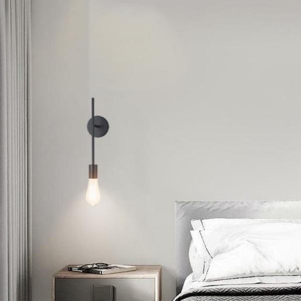 ウォールライト ブラケットライト おしゃれ  壁掛け照明 直付け E26 黒 ブラック ゴールド  照明 真鍮 鉄  PSE認証済み ロングタイプ ショートタイプ |  | 06