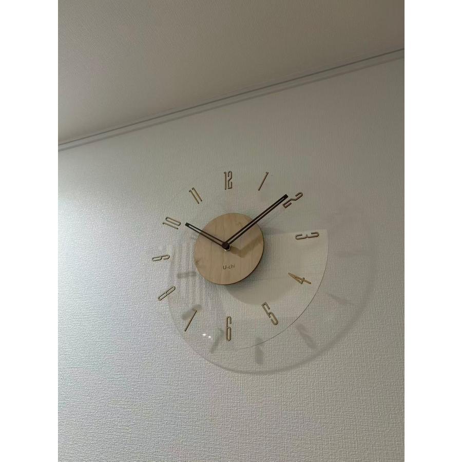 掛け時計 電波 30cm 壁掛け時計 北欧 くるみ おしゃれ 音がしない 柱時計 木製 ウッド 天然木 |  | 10