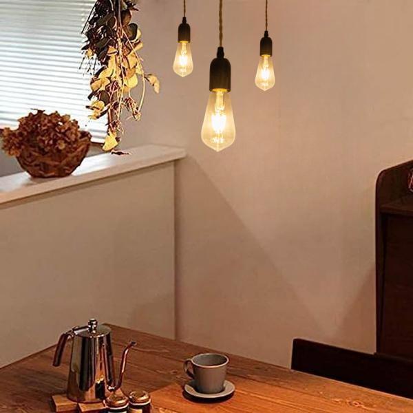 ペンダントライト 1灯 LED対応 ダイニング用 食卓用 ガラス 照明 おしゃれ ライト アンティーク レトロ 北欧 インテリア 天井照明  玄関 吊り 真鍮 DD-ZYT2 |  | 05