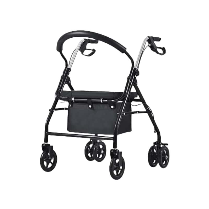シルバーカー シニアカー おしゃれ 軽量 コンパクト ブレーキ付き 車輪ロック 6輪 人気 座れる お年寄り 介護用品 4段高さ調節 押し車 シニア 折りたたみ |  | 05