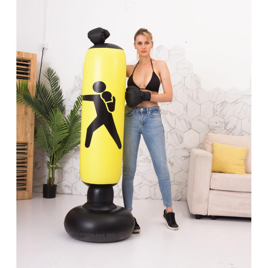 サンドバッグ 自宅 スタンド 自立 パンチングバッグ ボクササイズ 運動 トレーニング 家トレ 宅トレ 室内運動 |  | 04