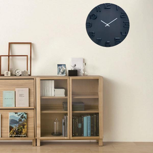 電波時計 壁掛け時計 壁掛け時計 オシャレ 3D立体数字ウォールクロック クロックインテリア 欧米風 アンティーク レトロ DB3d30 |  | 03