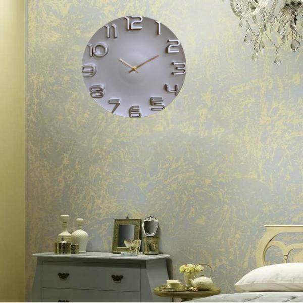 電波時計 壁掛け時計 壁掛け時計 オシャレ 3D立体数字ウォールクロック クロックインテリア 欧米風 アンティーク レトロ DB3d30 |  | 05