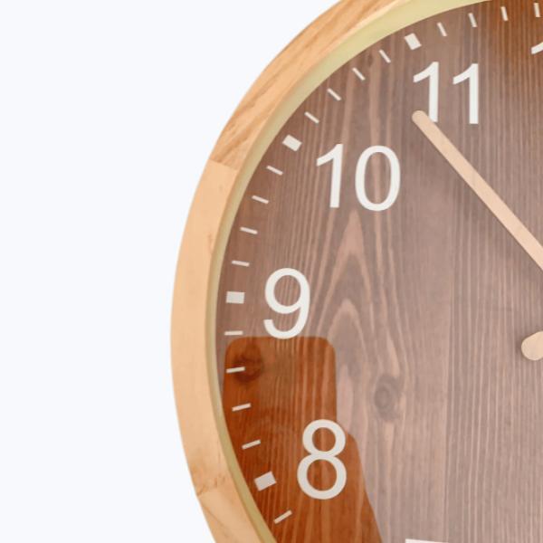 掛け時計 壁掛け時計 電波 アナログ 北欧 おしゃれ 音がしない 柱時計