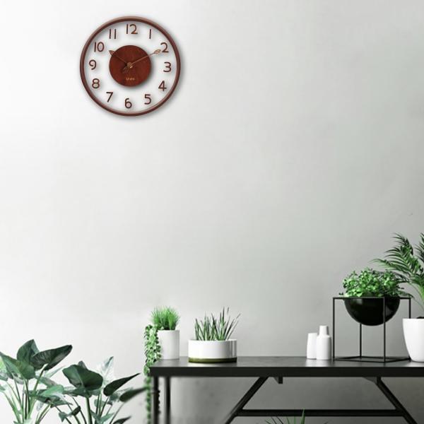 電波掛け時計 壁掛け時計 北欧 おしゃれ 音がしない 木製 柱時計 ウッド 天然木 ウォールクロック インテリア dbtm25 |  | 11