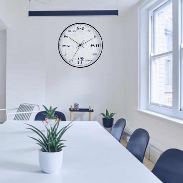 掛け時計 北欧 おしゃれ 音がしない 取り付け簡単 イタリアン