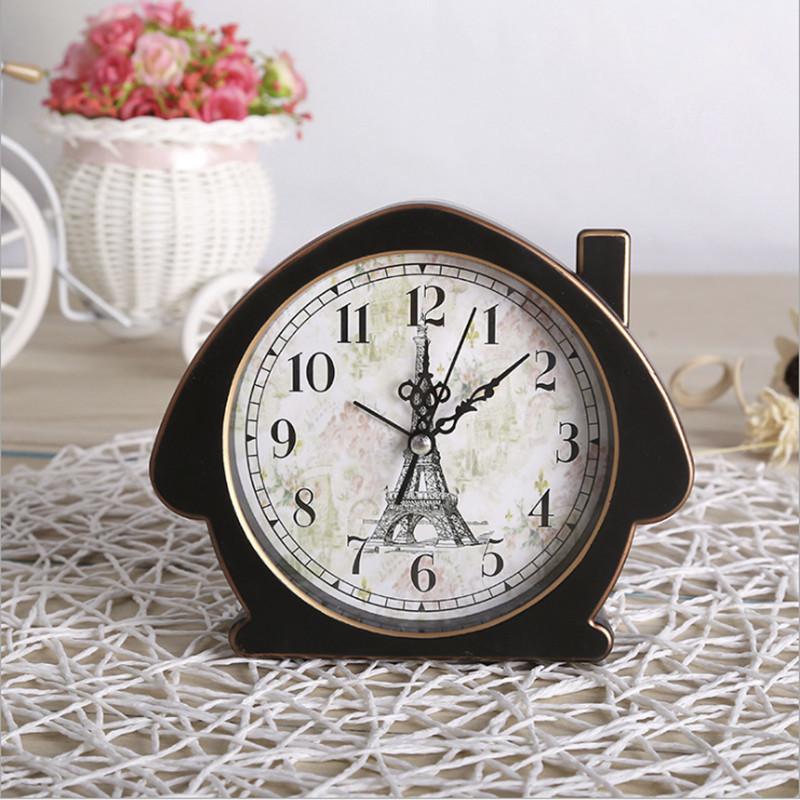 アンティーク調おしゃれ置時計 目覚まし時計 置き時計 おしゃれ 古風 アンティーク 個性 ビンテージ