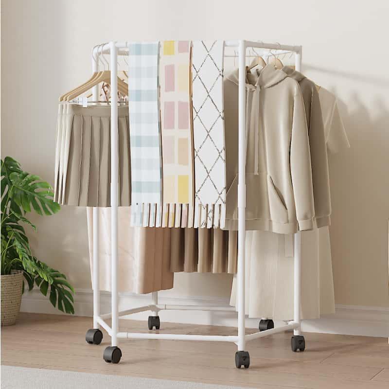 スチールラック ラック メタルラック ハンガーラック ワードローブ