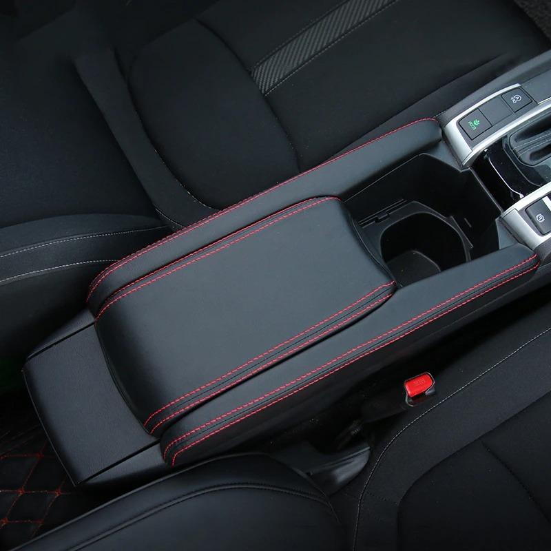 アームレストカバー レザー ホンダ ブラック レッド 2017 新型