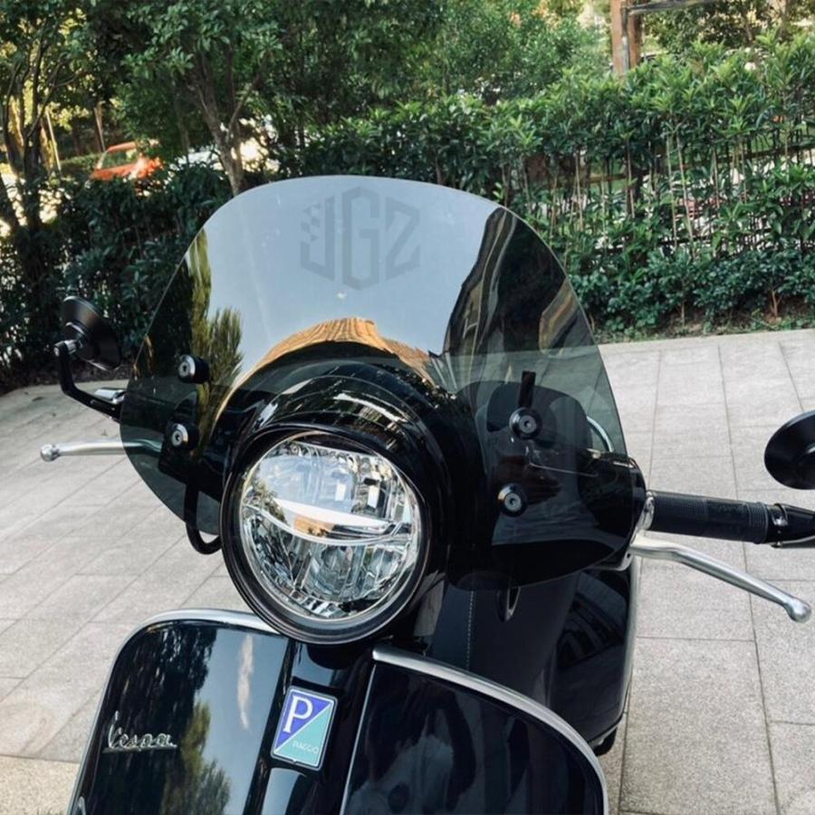 ウインドスクリーン ベスパGTS 250 300フロントアクリル ピアッジオ