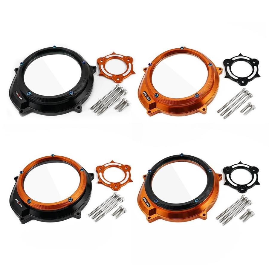 クラッチカバー KTM 1290/1190/1090/1050 Superduke アドベンチャー LC8 スケルトン クリア