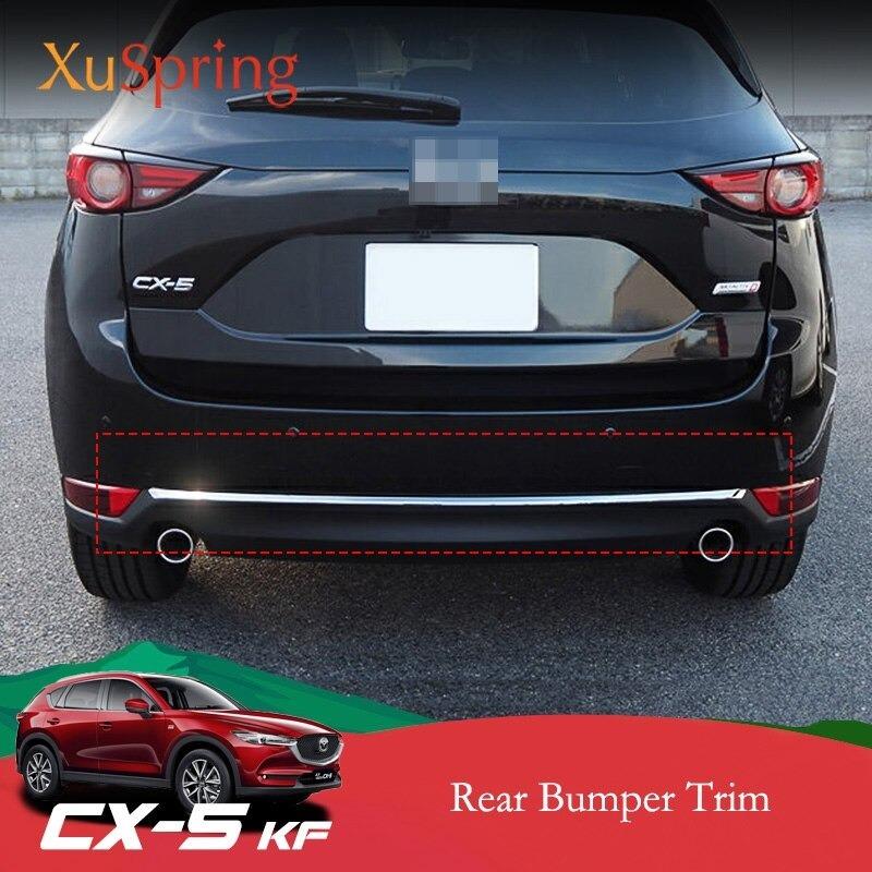 リアバンパートリム ステッカー マツダ CX-5 CX5 2017〜2021 KF リヤ 